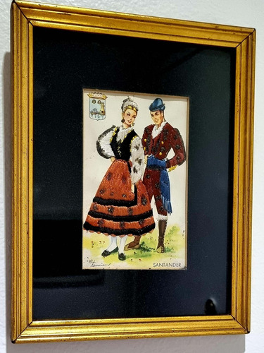 Cuadro Original Elsi Gumier Español Santander Enmarcado C15 (Usado)