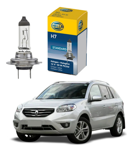Ampolleta Luz Baja Halógena Para Renault Koleos 2009-2016