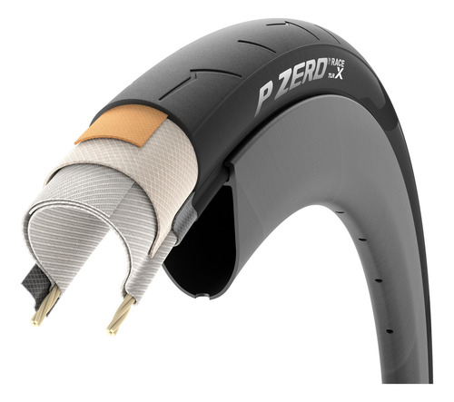 Llanta Pirelli P Zero Race X Tlr 700×28 Tubeless Color Negro