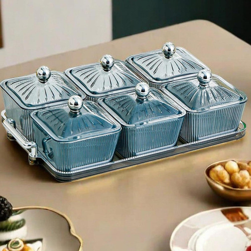 Bandeja De Frutas Secas, Pratos De Servir 6 Cinturão