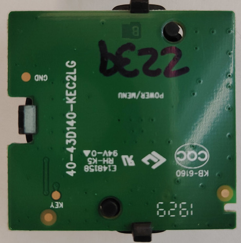 Botonera Evl 43evls4 40-43d140-kec2lg (Usado)