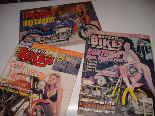 Antiguas Revistas De Motos Bikes Hot Rod