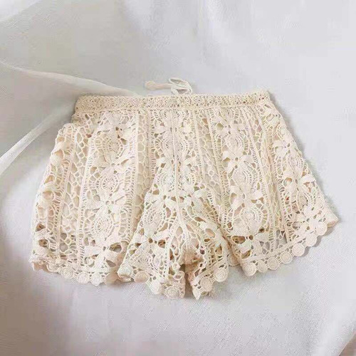 Conjunto Playero 3 Piezas Tejido Kimono + Short + Top 32