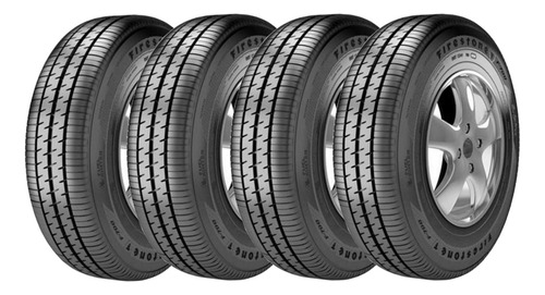 Combo 4 Pneus 195/65r15 91h F700 Firestone