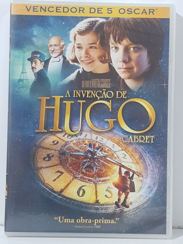 Dvd A Invençao De Hugo Cabret - Original E Lacrado