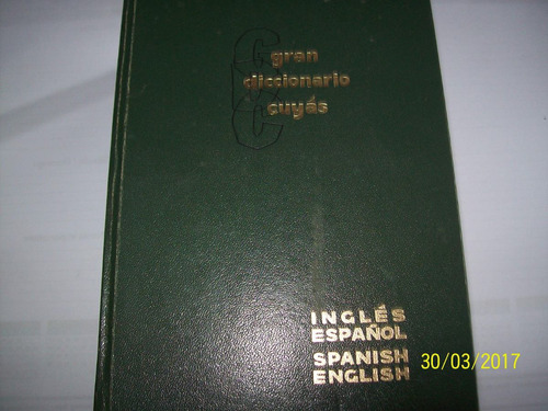 Gran Dicc. Cuyás. Inglés - Español / Español - Inglés,1979