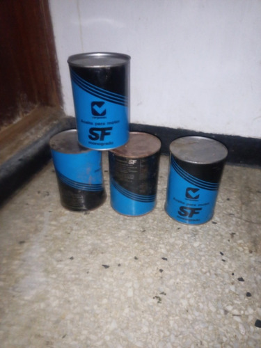 Imagen 4 de 5 de Latas De Aceite De Motor Colección Antiguas