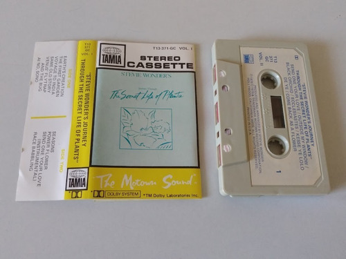 Stevie Wonder Journey Through Cassette Import Usa Excelente (Usado)