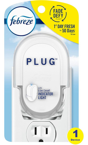 Ambientador Febreze Plug Enchufable Aparato Indicador Luz 