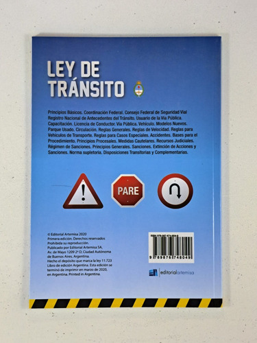 Libro Ley De Transito- Incluye Sistema De Señalamiento Vial