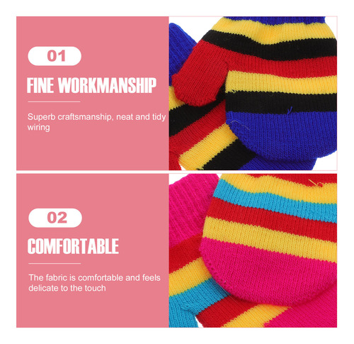 Funda Protectora De Manos Para Invierno De 6 Pares De Guante