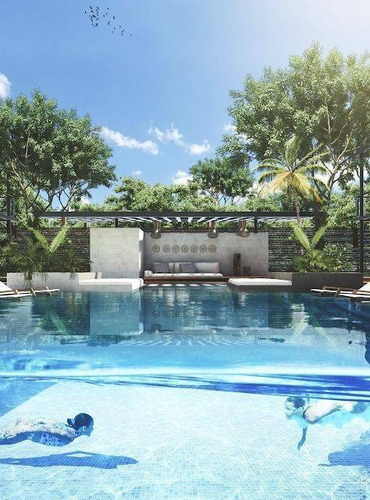 Imagen 3 de 6 de Departamentos Planta Baja Con Amplio Jardin Tulum P2691