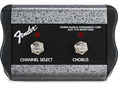 Pedal Doble Fender: Canal/coro On/off Con Jack 1/4 