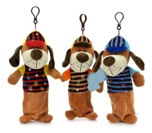 Cartuchera Perro De Peluche Escolar Porta Lápiz Infantil 