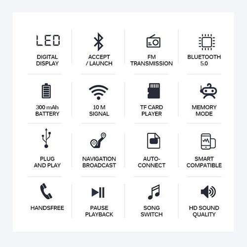 Receptor De Transmisor Recargable Bluetooth 5.0 Para Pc, Tv