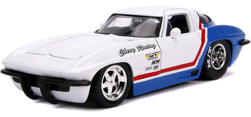 Jada Toys 1:24 Btm - Chevy Corvette Sting Ray Del 63 Fundido