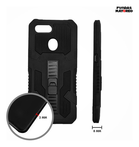 Funda Apolo Oppo A7 / A5s / A12 Negro
