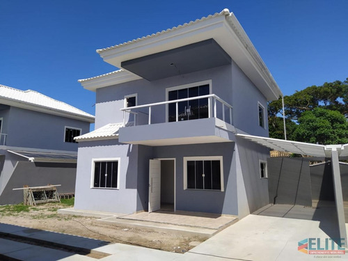 Casa Para Venda Em Saquarema, Itaúna, 3 Dormitórios, 2 Suítes, 3 Banheiros, 1 Vaga - E218_2-1108005