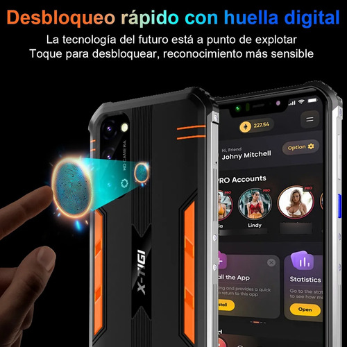 X-tigi Bison1 Teléfono Dual Sim Ram 6gb 64gb Rom Smartphone