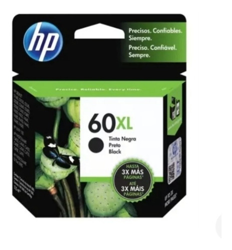 Imagem 1 de 1 de Cartucho Hp 60xl Preto Original Lacrado.
