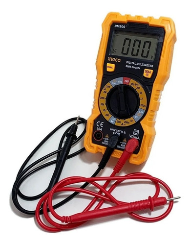 Tester Multimetro Digital Ingco Dm200 Profesional