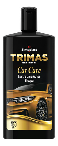 Lustre Para Autos Bicapa Car Care Trimas 450ml Sinteplast