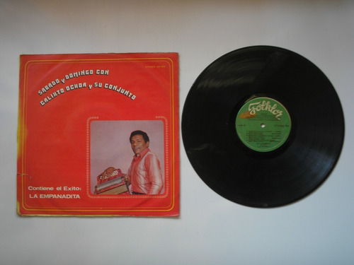 Lp Vinilo Calixto Ochoa Y Su Conjunto Sabado Y Domingo 1981