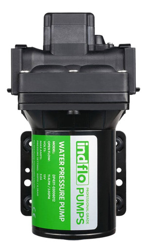 Bomba De Pressurização Indflo 3,0gpm 12v 11,36lpm 60psi