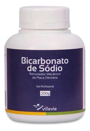 Bicarbonato De Sodio Profilaxia Bucal 200g Villevie