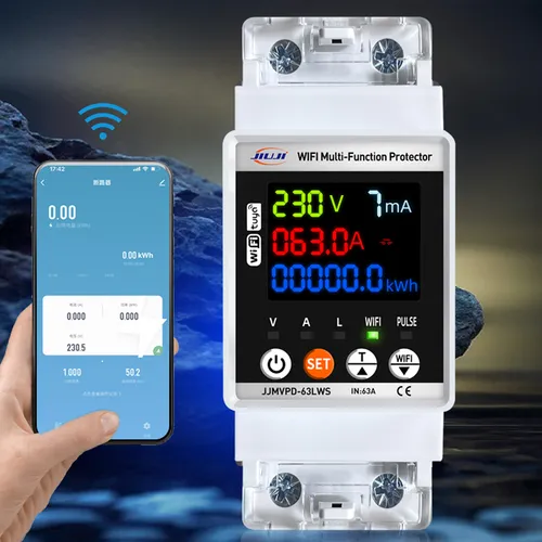 Circuito De Voltaje Inteligente Protector Tuya Breaker