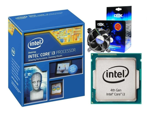 Imagem 1 de 5 de Processador Intel I3 4150 3.5ghz Lga 1150 Com Cooler E Pasta