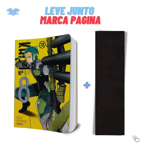 Kaiju N.° 8 Mangá Volume 1 Ao 13 - Kit Panini Capa Comum Português