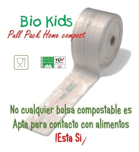 Bolsa Compostable Full&pack 12 Rollos | 200 Und  X Rollo