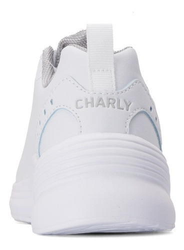 Imagen 6 de 7 de Tenis Charly Borax Relax Light Sport Walking Blanco Gnv®