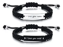 Comprar  Mealguet Eu Te Amo Mais E Eu Te Amo Pulseiras De Casal Mais