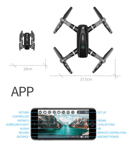 Drones Profesionales Gps 5g Con Cámara De Alta Definición 4k