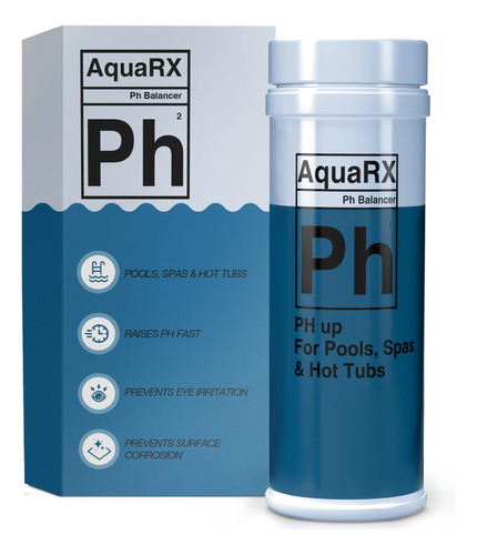 Aquarx Ph Up Para Piscinas, Jacuzzis Y Spa  2 Libras  Carb