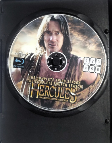 Hercules Los Viajes Legendario Latino Completa Para Blu Ray