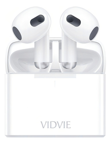 Audifonos Bluetooth Vidvie Bt865 Color Blanco