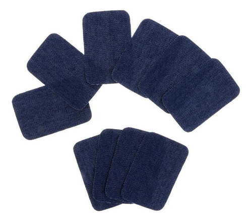 . 10 Piezas Parches Decorativos Costura Mezclilla Pantalones