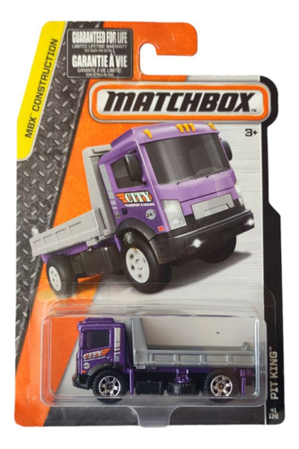 Volqueta Man Utilitario Camión Matchbox Original Sellado