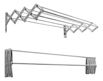 Comprar Tendedero Tender De Pared Ropa Mor Plegable En Aluminio 120 cm
