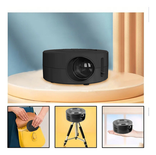 Mini Proyector Led 1080p, Altavoz Integrado, Portátil, Peque