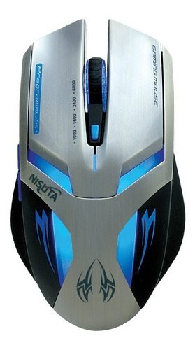 Mouse Programable Con Software Usb 6d Gaming 4800 Dpi Reales Nsmogz3 
