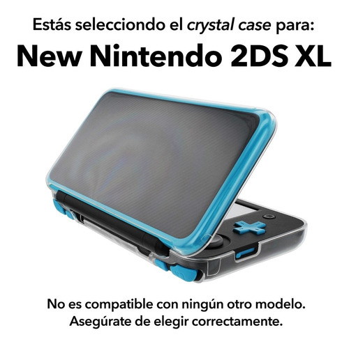 Crystal Case 3ds | 2ds | 3ds Xl | New 3ds Xl | New 2ds Xl | New 3ds | Todos Los Modelos Protector Acrilico Cover Carcasa