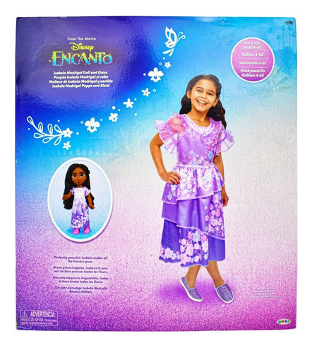 Disney Encanto Isabela Madrigal Con Vestido Jakks Pacific