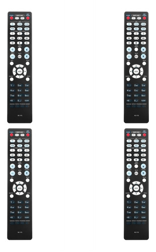 Control Remoto 4x Para Cine En Casa Rc-1173 Rc 1173 Rc-1197