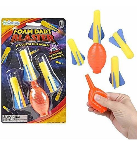 Artcreativity Foam Rocket Blasters, Juego De 6, Cada Juego C