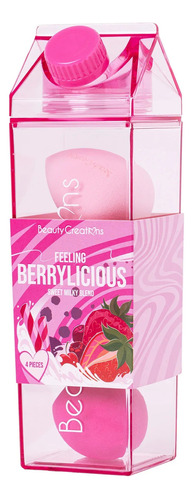 Esponjas Sweet Milky Blending Beauty Creations Color Feeling berrylicius rosa Tamaño de la esponja Grande