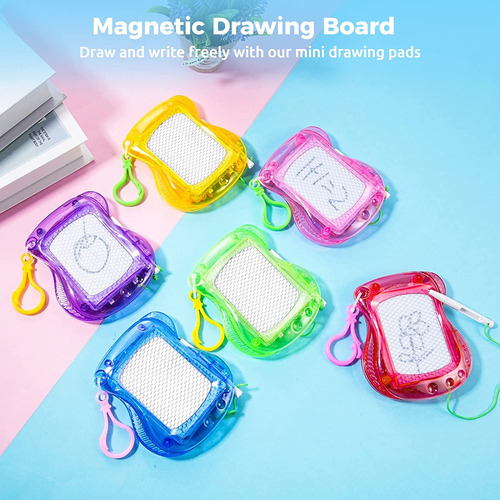 8pcs Mini Magnetic Drawing Board For Kids, Party Favors